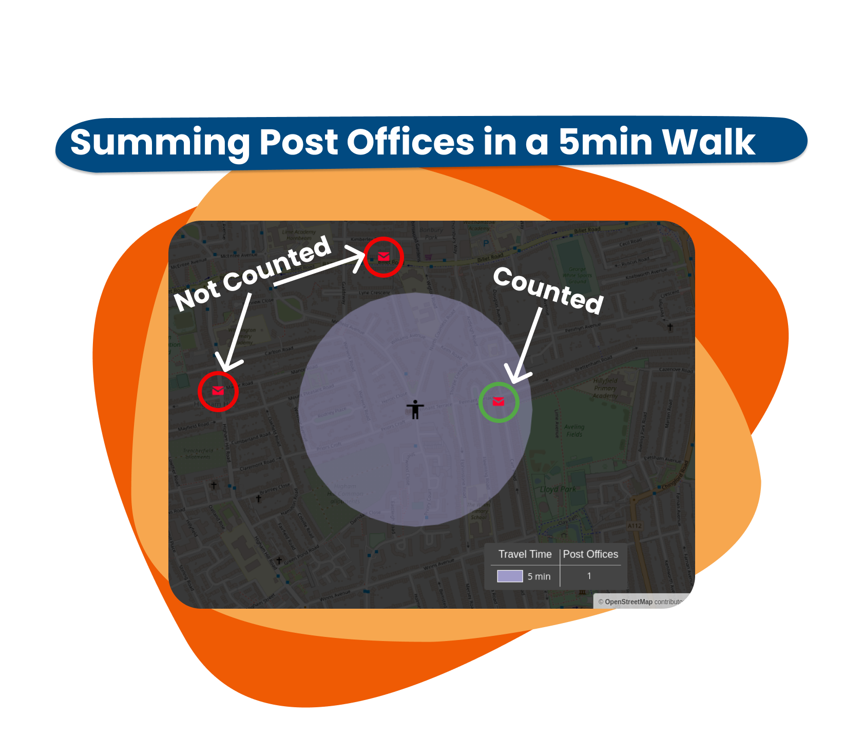 How are isochrone queries calculated?
