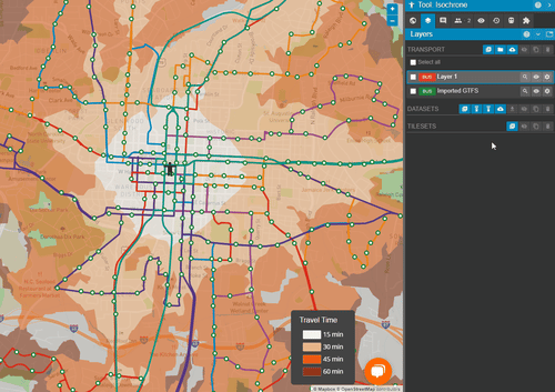 Turning off isochrone