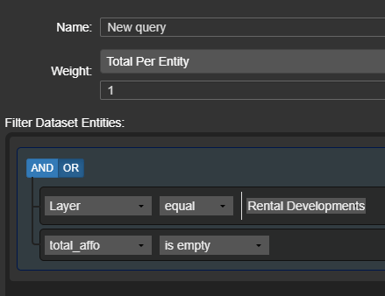 dataset filtering