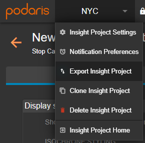 Export Insight Project