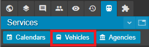 vehicles button