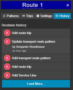 Route History